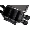 Dual-layer Fishing Tackle Box,Tackle Box Organizer Fishing Box Large,With 2pcs Rod Holder,2pcs Cup Holder,1pc Carring Strap,Army Green
