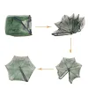 Foldable Fishing Net Trap For Fish Minnow Crab Crayfish Crawdad Shrimp; Dip Cage Collapsible Hexagon 6 Hole Fishing Accessories