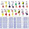 Bionic Faux Fishing Lures Set with metal Hook