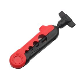 Fishing Tools Portable Fishing Line Winder Reel Line Spooler Machine Spinning & Baitcasting Reel Spooling Carp Fishing Equipment (Color: Red Black)