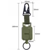 Outdoor Fishing Retractable Metal Hanging Buckle