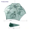 Portable Folded Fishing Bait Trap Fishing Trap Net